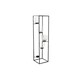 image 1 of Candleholder DKD Home Decor Crystal Black Transparent 18 x 18 x 76 cm Iron N/A