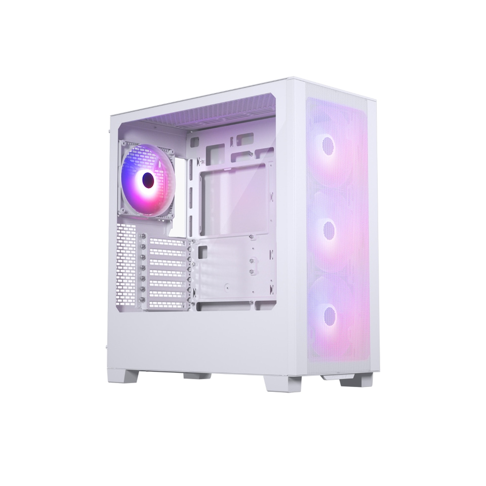 image 1 of Phanteks XT Pro Ultra ATX Case Tempered Glass Window - White