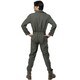 image 3 of Top Gun Mens Costume Set - Green - L L