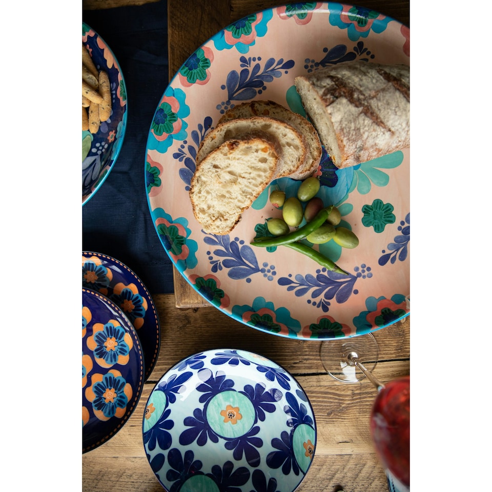 image 1 of Maxwell & Williams Serving Platter Ceramic Round