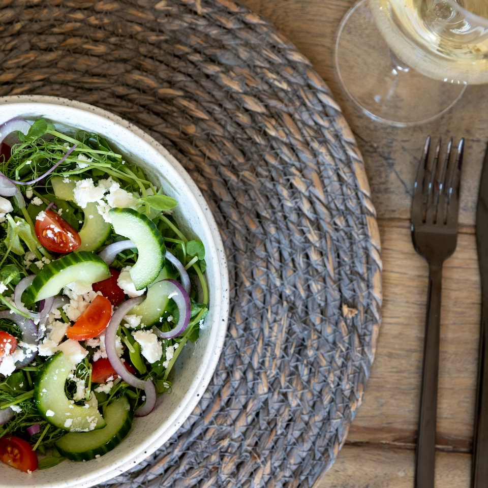 image 1 of Maxwell & Williams Caviar Speckle Coupe Bowl, 19cm | Multi