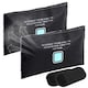 image 1 of GEEZY Reusable Car Dehumidifier Bags Set of 2 350g Activated Carbon Moisture Absorbers