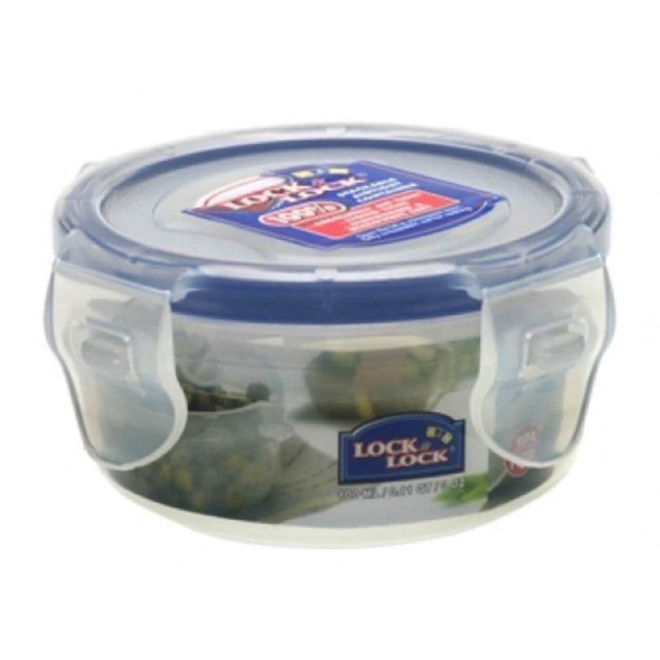 image 1 of Lock & Lock Round Food Container - Transparent - 9.2 x 15cm