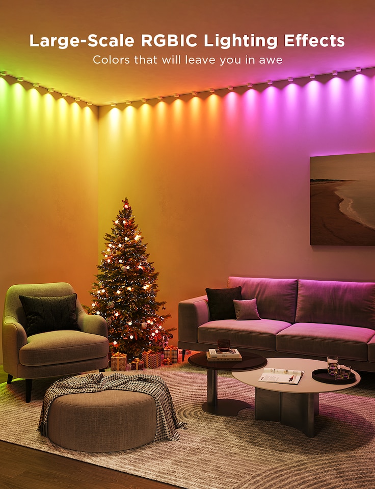 image 1 of Govee H608A RGBIC String Downlights 5M