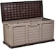 image 8 of 440L Garden Cushion Storage Box / Chest Sit on Lid | Brown | Brown