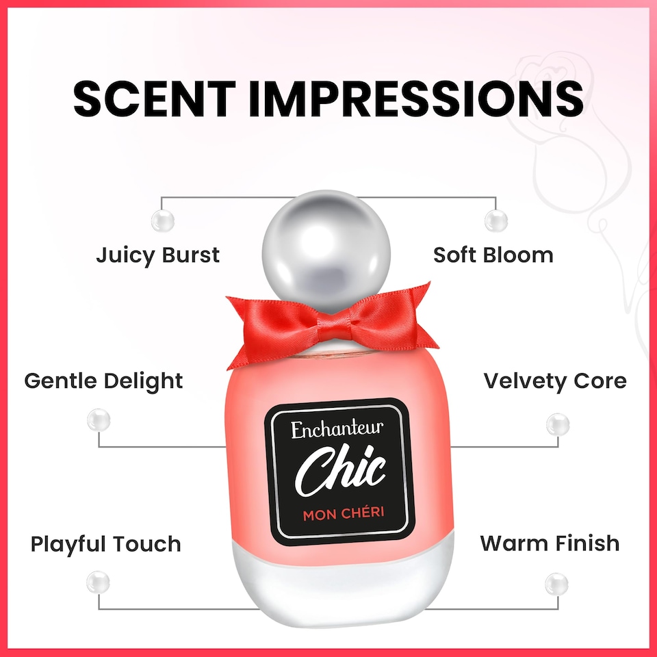 image 1 of Yardley London Enchanteur Chic Mon Cheri EDT 50ml