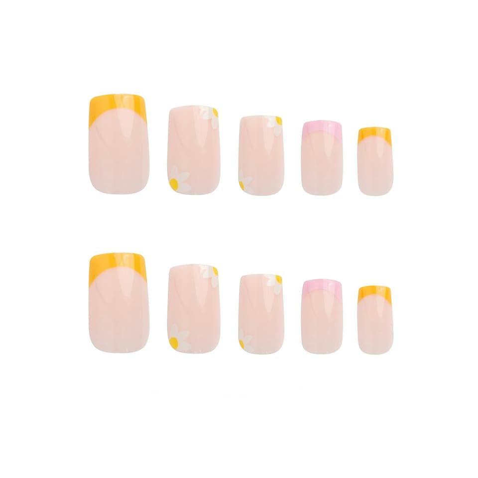 image 1 of Invogue In a Daze Square Nails (24 Pieces)