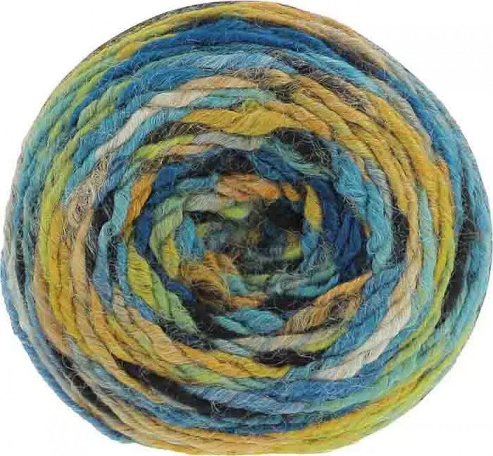 King Cole Multicoloured Safari Chunky Yarn (Value Pack 8 x 150g Balls) For Crochet, Knitting - 285m per ball
