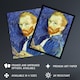 image 2 of Self Portrait With Palette Van Gogh Vintage Huge Wall Art Poster Print 24X32"