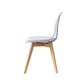 image 4 of Dining Chair DKD Home Decor Grey Wood Polycarbonate 54 x 47 x 81 cm Grey