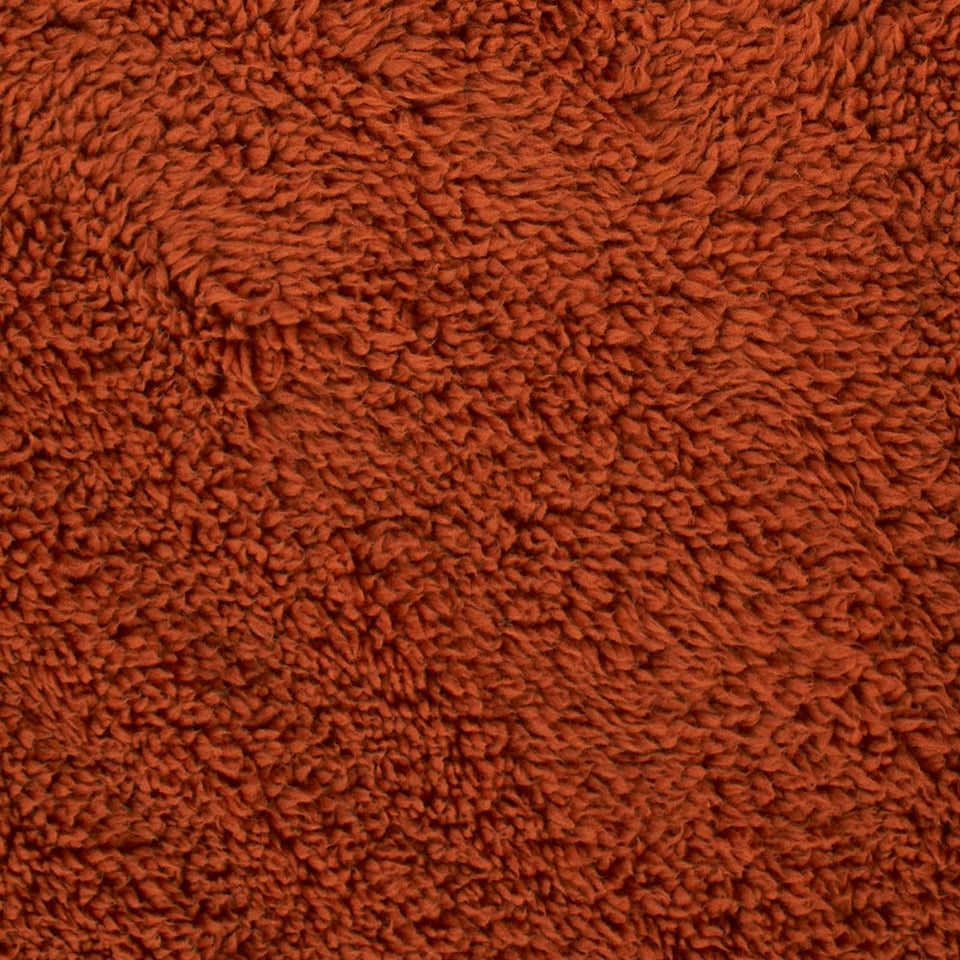 image 1 of OHS Soft Teddy Fleece Throw Blanket, 200x240cm - Burnt Orange