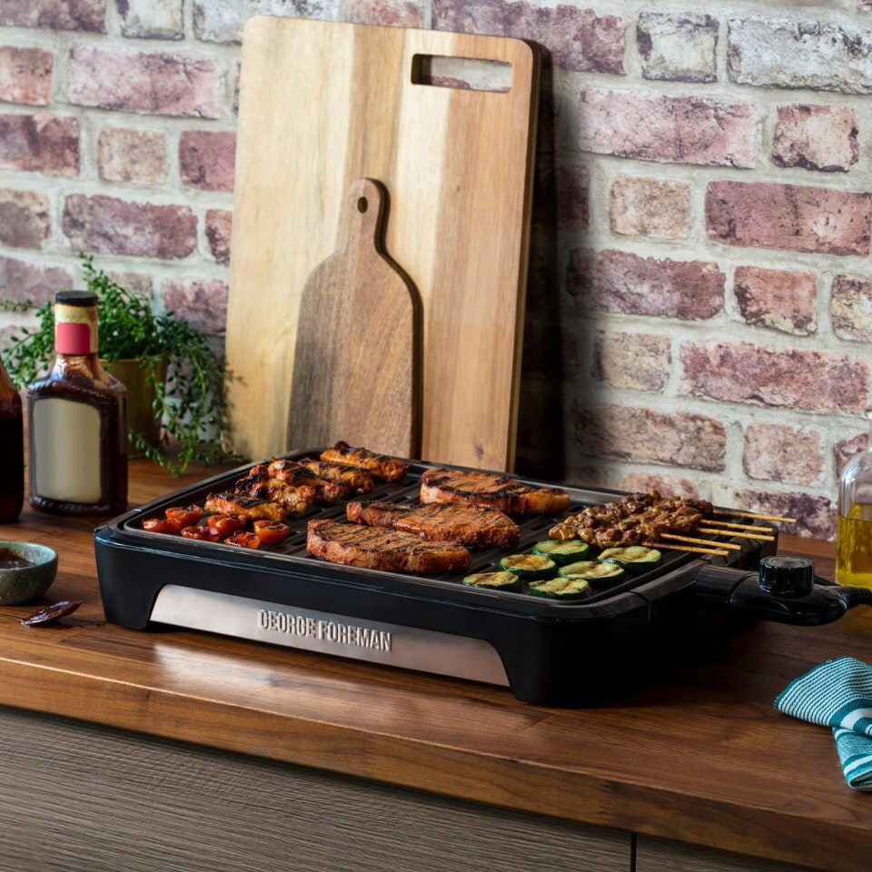 image 1 of George Foreman Large Smokeless Electric Grill