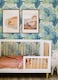 image 3 of NuWallpaper NUS4975 Keilani Peel & Stick Wallpaper, Teal | Green | Teal | 2.85m² | 1