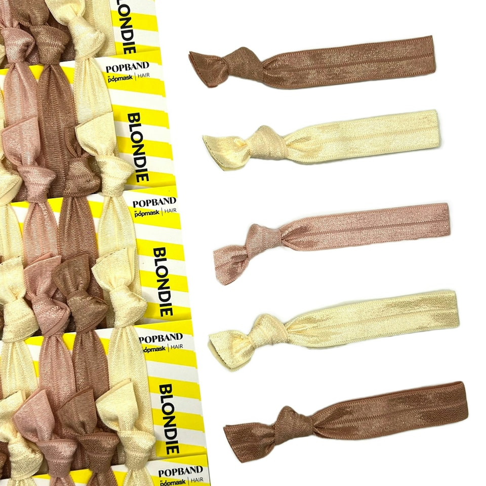 image 1 of Popband Blondie Knot 5 Hair Bands