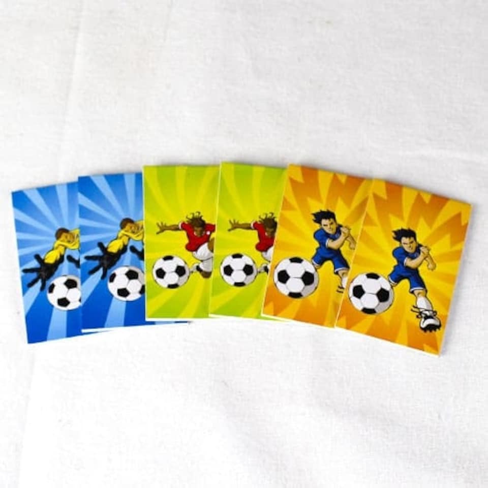 Assorted Football Mini Notebooks - Pack of 6