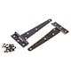 image 1 of Blackspur Heavy-Duty T-Hinges - 152mm - Black - Pack of 2