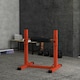 image 2 of SPORTNOW Adjustable Bulgarian Split Squat Stand, Red