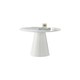 image 1 of Furniturebox Palma White High Gloss Round Dining Table