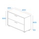 image 6 of Lido, 2 Door Shoe Cabinet White