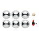 image 3 of MidOcean Otho Boules Set (Pack of 6) - Silver - One Size