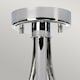 image 2 of Falmouth 3 Light Semi Flush Bathroom Ceiling Light Polished Chrome IP44, G9