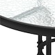 image 6 of Yaheetech 69.5 cm Outdoor Coffee Table-Black | Black | Black | 69.5 cm Dia. x 73 cm H | 1