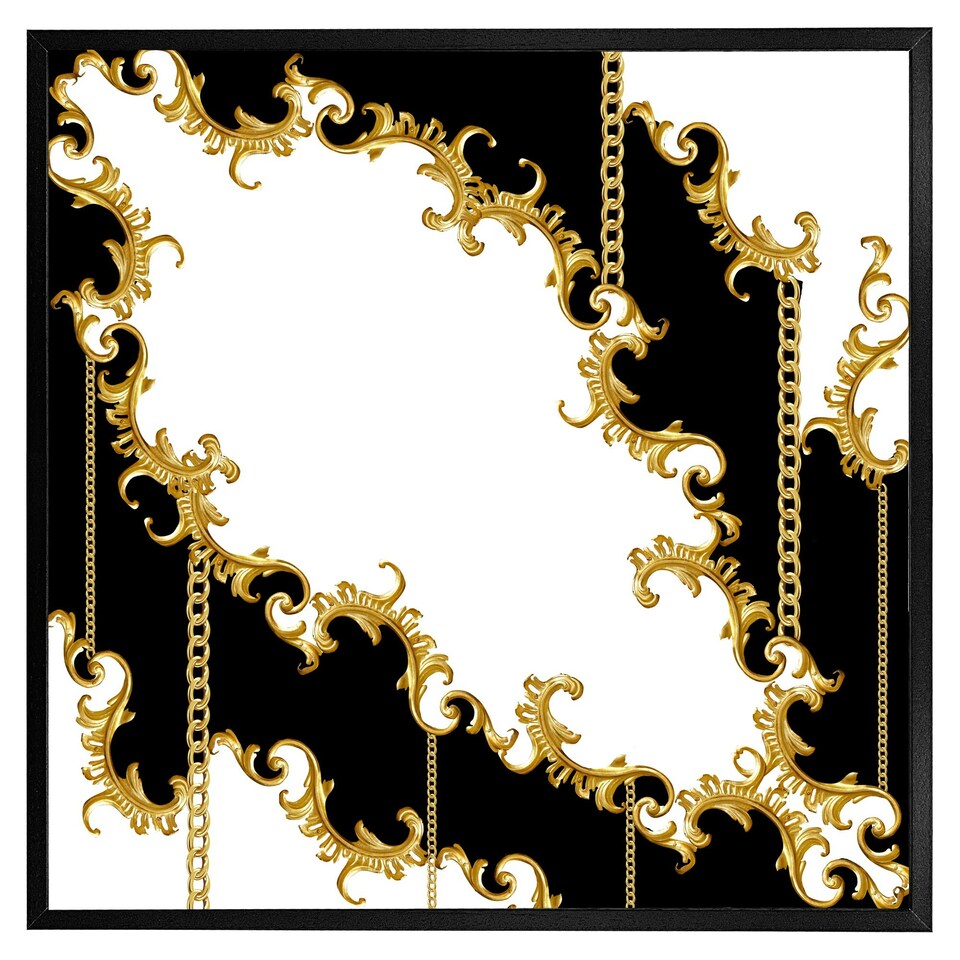 image 1 of Baroque (Picture Frame) Brown | Oak | S