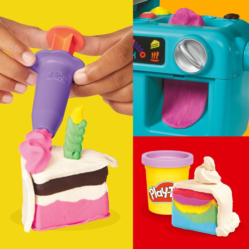 image 1 of Play Doh Super Slice Cake Playset