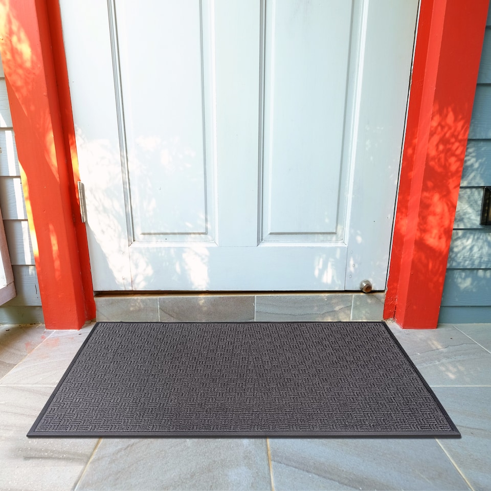 image 1 of Hometex Premium Indoor / Outdoor Entrance Mat - 60 x 90cm. Charcoal