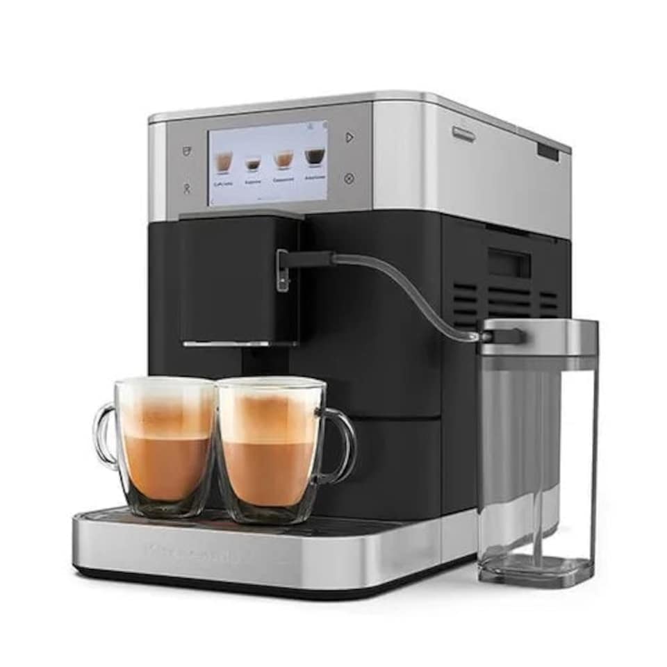 image 1 of KitchenAid KF8 Fully Automatic Espresso Machine Cast Iron Black
