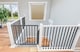 image 9 of Safetots Chunky Wooden Screw Fit Stair Gate, Grey, 63.5cm - 105.5cm, Wood Baby Gate, Screw Fit Safety Barrier