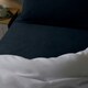 image 1 of OHS 100% Brushed Cotton Soft Cosy Warm Fleece 25cm Deep Elasticated Fitted Sheet Blue | Navy | Super King