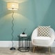 image 1 of ValueLights Black Metal Wavy Single Stem Floor Lamp Base
