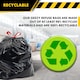 image 4 of GEEZY Bin Liners 30L Black Refuse Bags Garbage Sacks 20 Pack x2