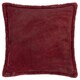 image 1 of Furn Kallu Faux Fur Cushion Cover Red | 45 cm x 45 cm