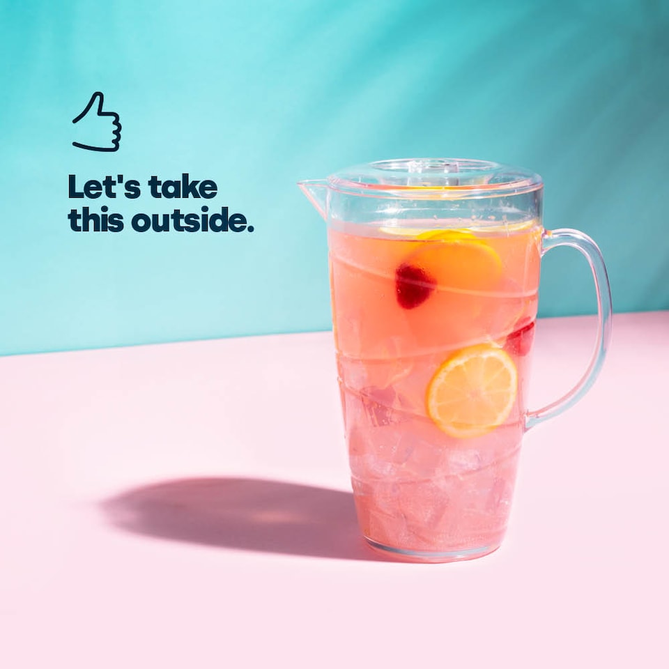 image 1 of Swirl Outdoor 2L Pitcher Transparent