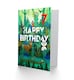 image 2 of Cute Amazon Jungle Animals Age 7 Year Old Child Kids 7th Birthday Card