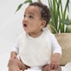 image 2 of Babybugz Baby Single Layer Bib - Natural - One Size