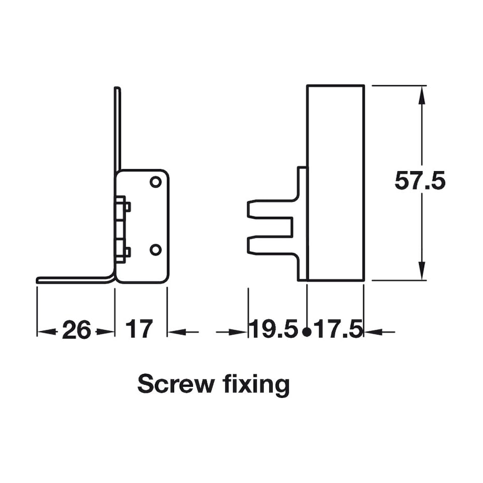 image 1 of FittingsCo, Gola Plastic Fitting Clip