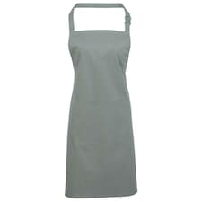 Premier Unisex Adult Colours Pocket Full Apron | Green | Sage | One Size | 1