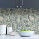 image 3 of NuWallpaper NUS3622 Terrene Peel & Stick Wallpaper, Blue Multi