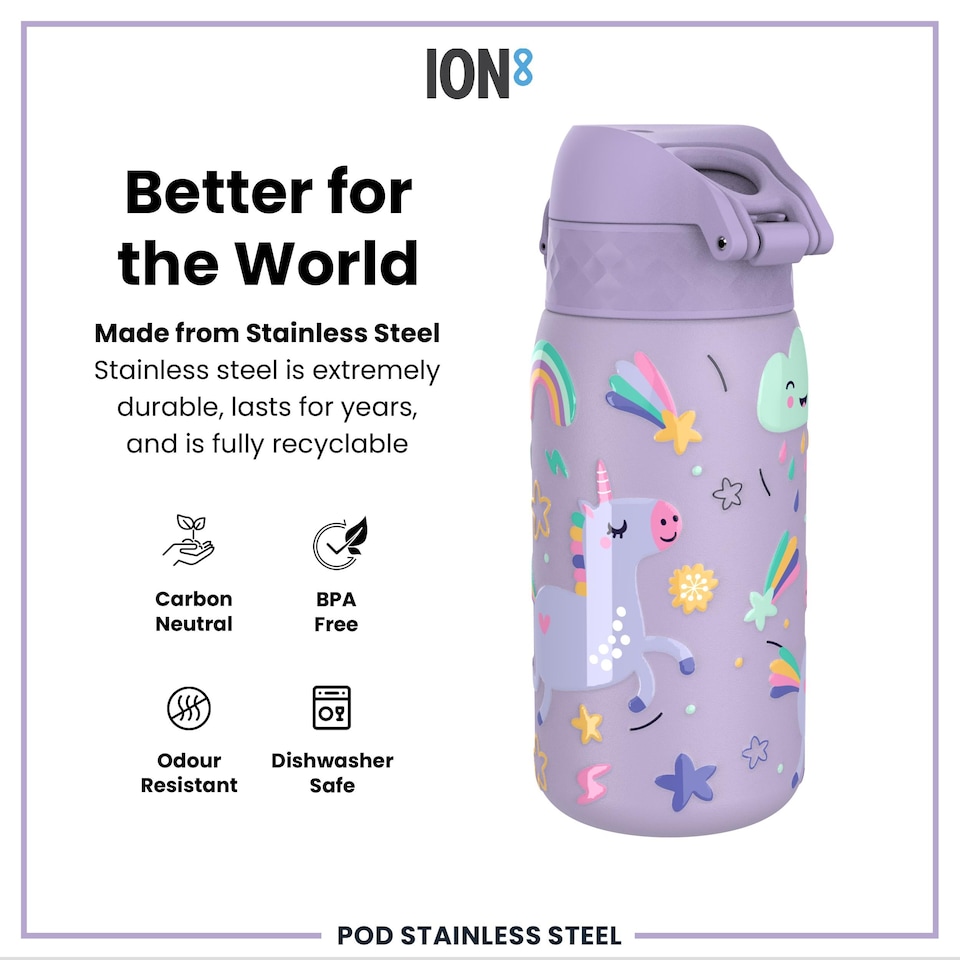 image 1 of Leak Proof Water Bottle, Vacuum Insulated, 320ml (11oz)