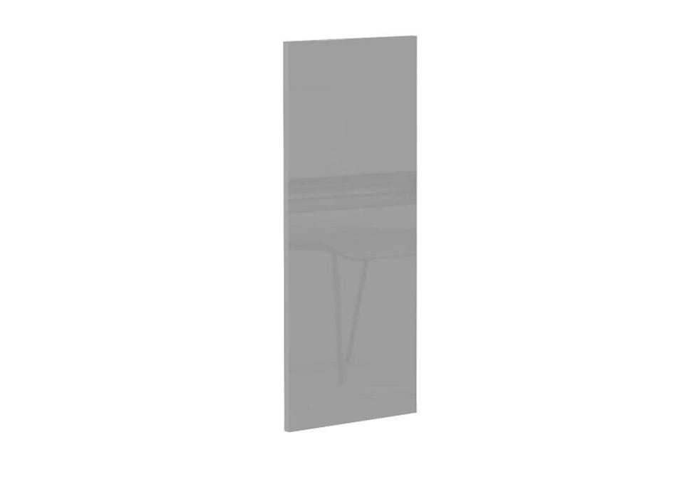 image 1 of Luna Kitchen End Panel Left Right Universal Wall Unit Grey Gloss 3000x720mm
