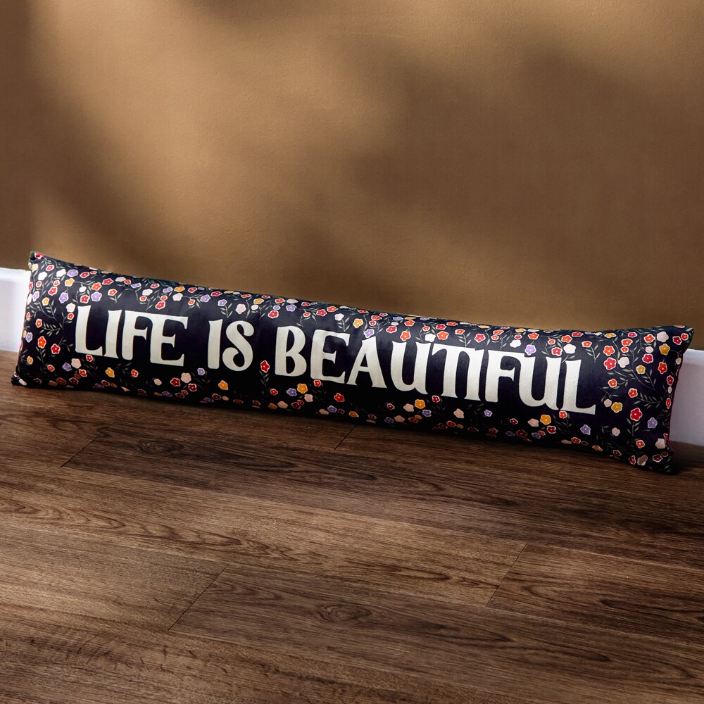 Furn La Vida Life is Beautiful Velvet Draught Excluder