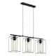 image 2 of Merton 3 Light Ceiling Light Black