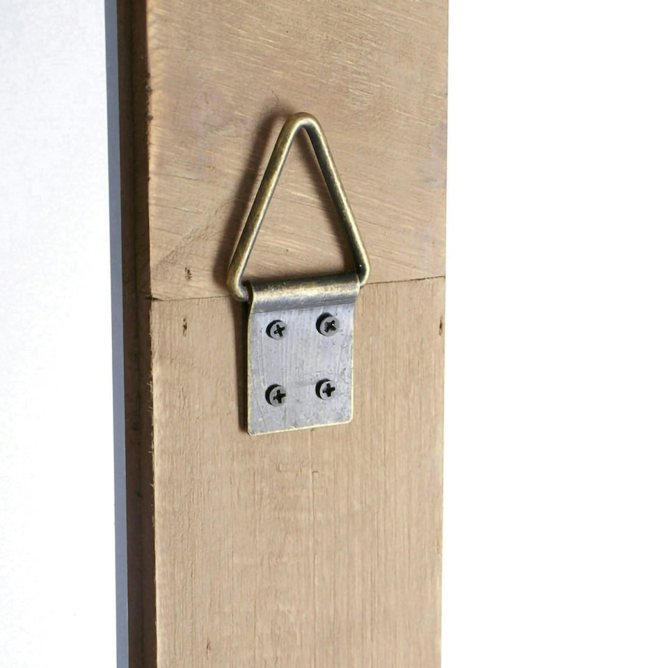 image 1 of Primrose Arched Wooden Glass Illusion Mirror Gate Outdoor 180cm x 60cm