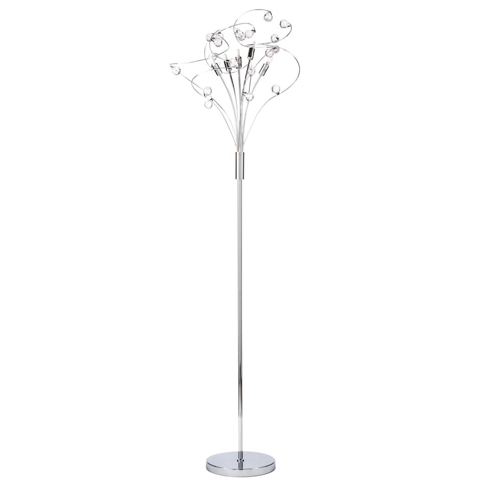 image 1 of BHS Lila Floor Lamp, Chrome