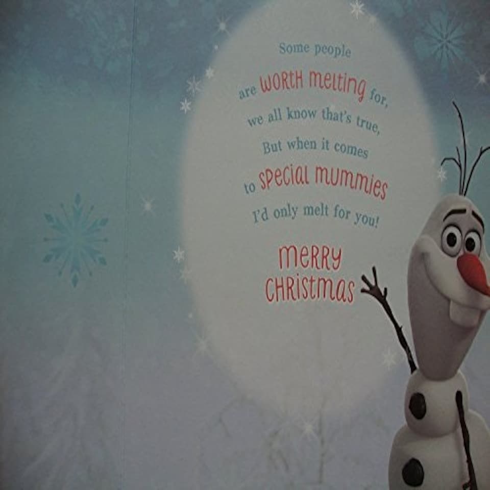 image 1 of Cool Mummy From Your Boy Frozen Christmas Card