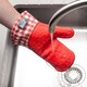 image 7 of Zeal Steam Stop™ Waterproof Silicone Single Oven Glove Green