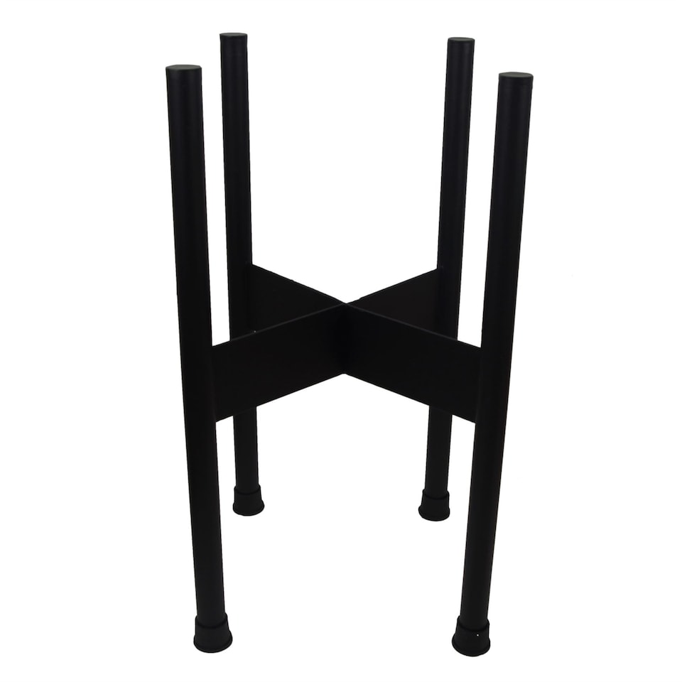 image 1 of Medium Black Planter Stand (Planter not included) 38.5cm x 18cm | Black